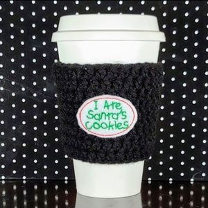Handmade Coffee Cozy Holiday Funny